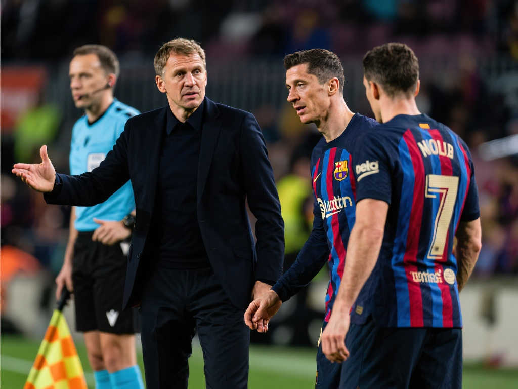 博涅克：质疑弗里克换上莱万的决定，巴萨需在球技之外展现智慧